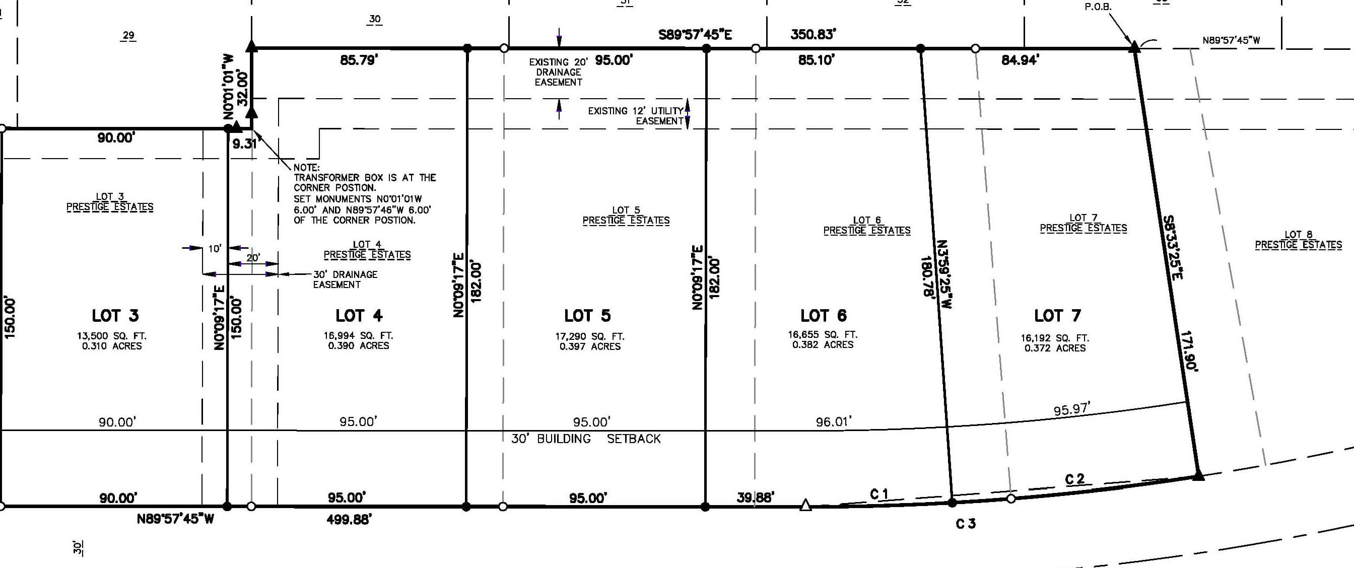 Subdivision Plat Cedar Creek Surveying Wisconsin 